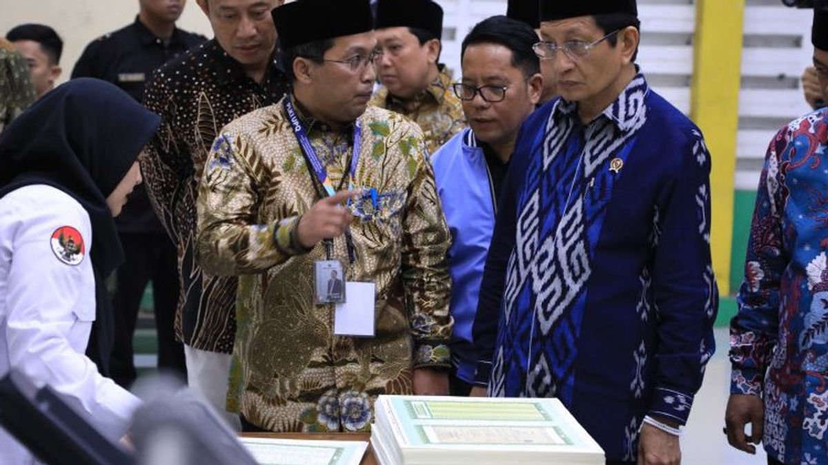  Menag Nasaruddin Minta UPQ Kemenag Cetak Kitab Suci Agama Lain