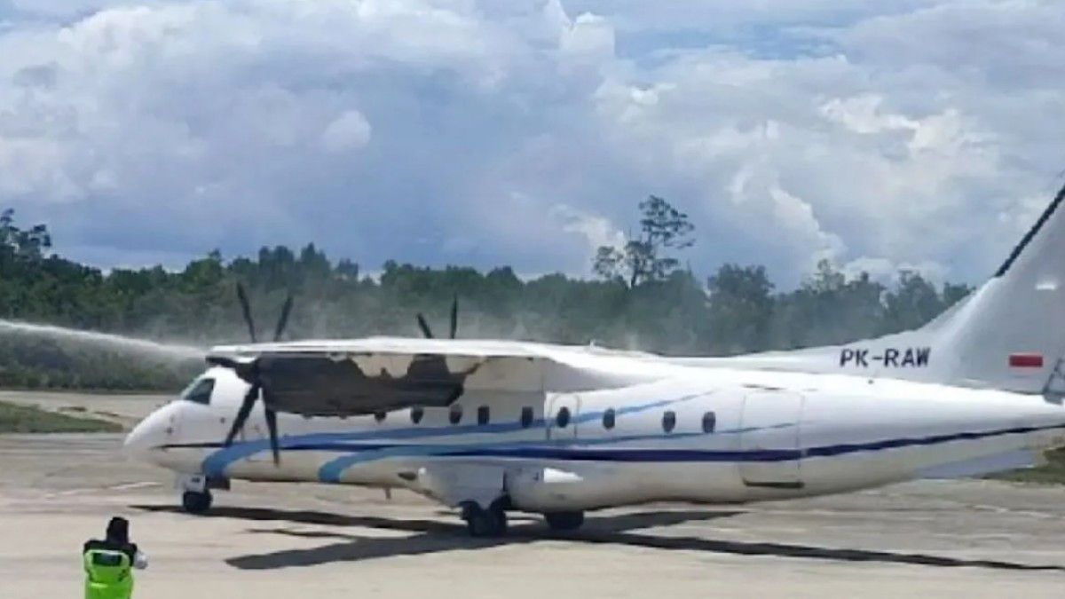 Smooth Mobilization Facing Potential Threats To The 2024 Election, Papuan Police Collaborate With Trigana Air Airlines