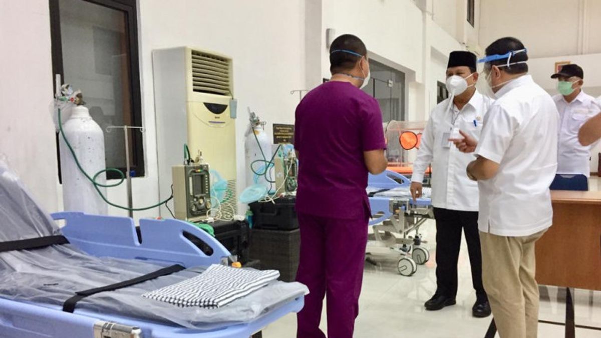 Turning The Ministry Of Defense Into A COVID-19 Emergency Hospital, Prabowo's Step Is Praised By The DPR