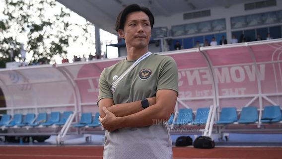 4e rangée des Jeux d'Asie du Sud-Est 2025, l'entraîneur de l'équipe nationale féminine indonésienne est optimiste quant à la qualification pour la Coupe du Monde