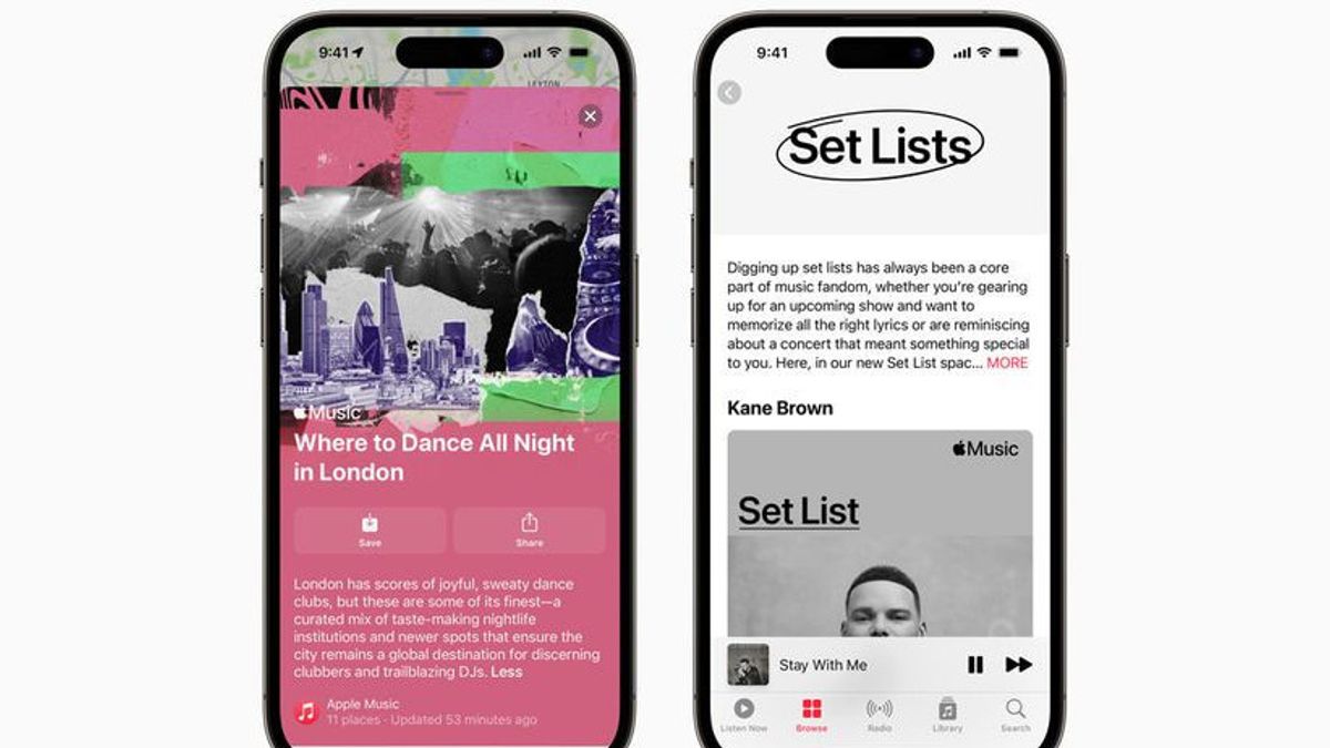 Apple Mudahkan Pengguna Cari Konser Musik di Aplikasi Maps dan Music