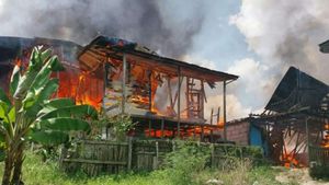 8 Rumah di Samarinda Ludes Terbakar