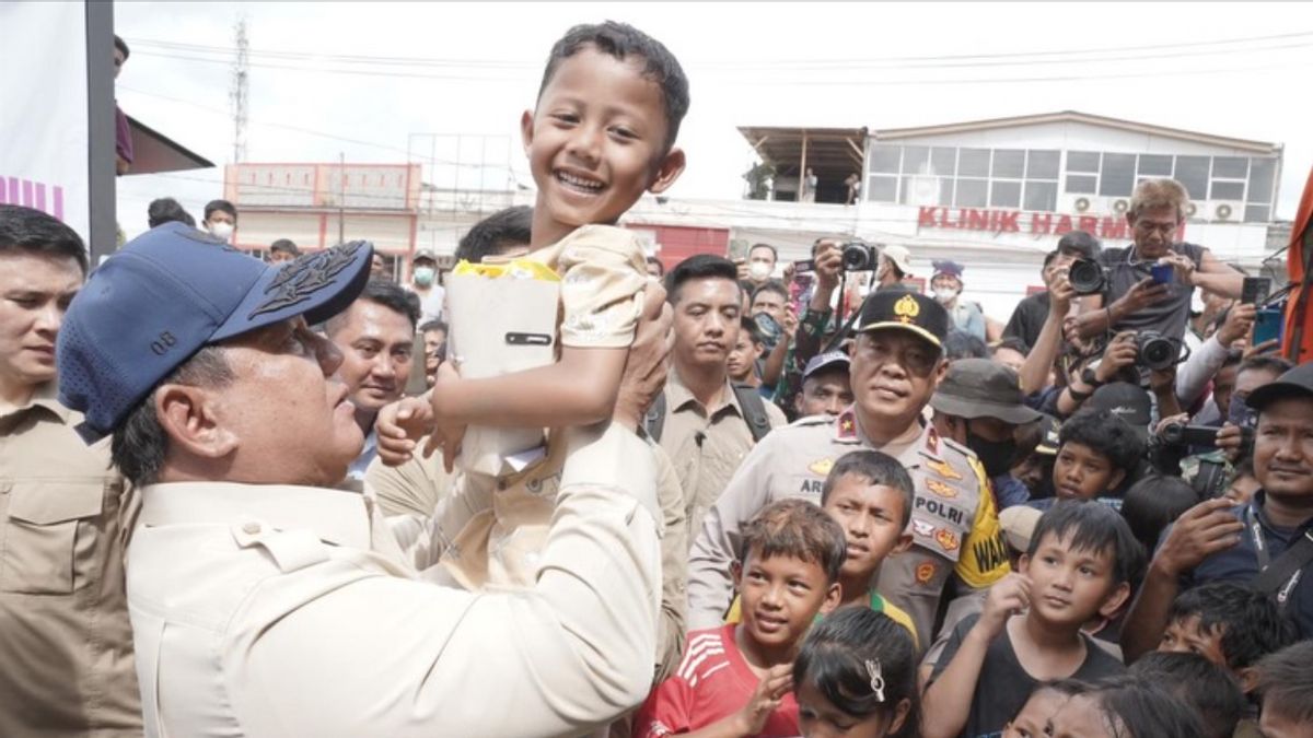 Prabowo se rend à Langkat depuis Aceh, Mensesneg: Le président veut s'assurer de la gestion et de la reprise