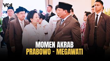 Momen Akrab Presiden Prabowo Subianto dan Megawati Sebelum Upacara Hari Lahir Pancasila