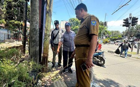 Seperti Biasa! Kabel Semrawut Peta-Kopo Bandung Dirapikan Pemkot Usai Makan Korban Jiwa