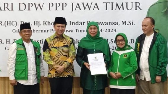 East Java PPP Ready To Guard Khofifah-Emil's Victory In The 2024 Pilkada