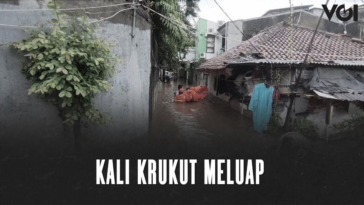 VIDEO: Rainy Rainy, Settlement Of Residents Of Cipete, South Jakarta, Soak Floods