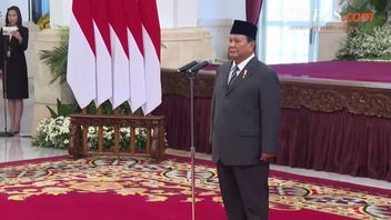 Prabowo Inaugurates Representatives And Members Of The National Economic Council