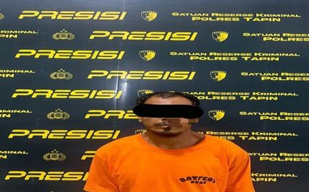 Polisi Tangkap Buron Pembunuhan Berencana di Tapin Kalsel, Barbuk Pisau untuk Membunuh Dijual