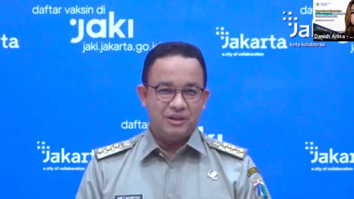 <i>Cakep</i>, Anies Baswedan Klaim Vaksinasi Terealisasi 7,5 Juta Jiwa, Sebulan Lebih Cepat dari Target Jokowi