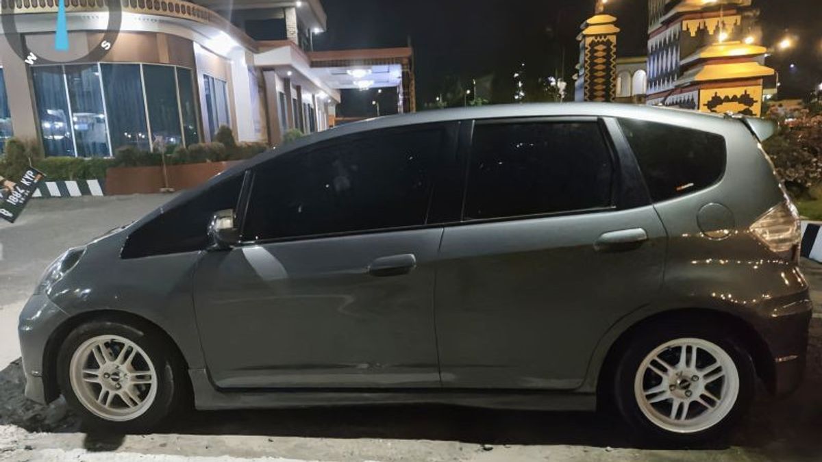 La police de Lampung trouve une voiture de Curan liée à la fusillade dans le siège de la police