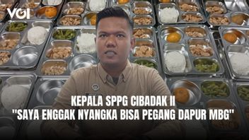 SPPG Cibadak IIの責任者がMBGに犠牲者を食べさせないようにとメッセージを送る