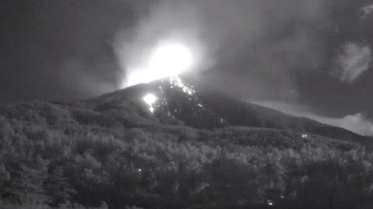 Five Weeks Of Eruption, Mount Karangetang In North Sulawesi Still In Alert Status