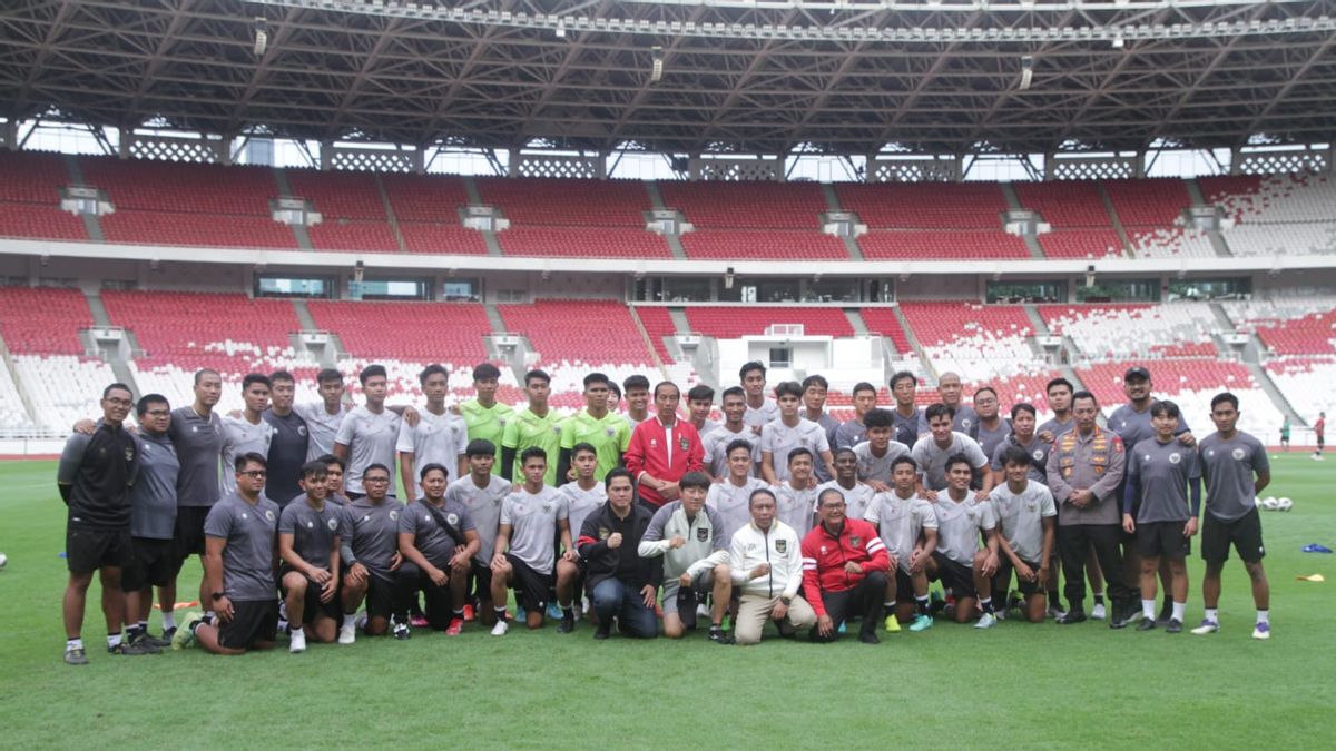 Ide Mengejutkan Presiden Jokowi, Tetap Menyatukan Pemain Timnas Indonesia U-20 dalam Satu Klub