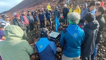 Tim Ekspedisi Elpala SMA 68, Summit Attack di Gunung Kerinci