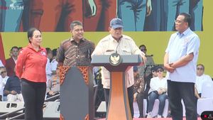 Prabowo At The Moment Of Labor Day: I Support The Asset Confiscation Law