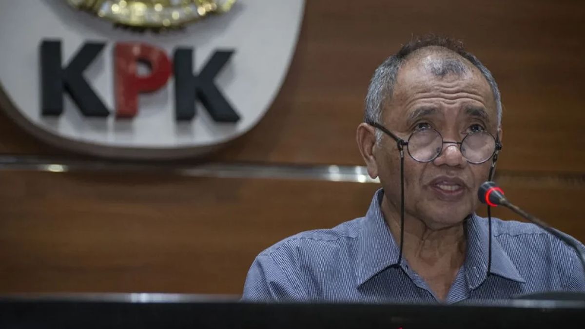 ジョコウィはKPKにe-KTPの事件を止めるよう頼むことに怒っている、アグス・ラハルジョ:大統領はタニヤ・スプリンディクに尋ねた