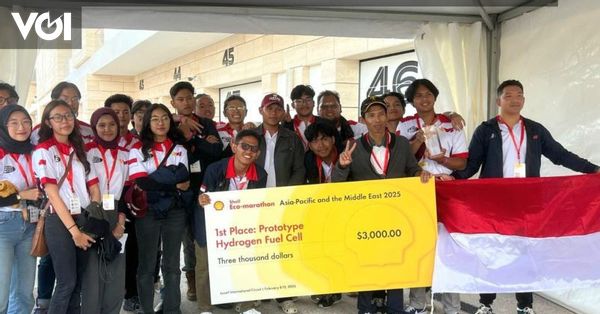 University of Indonesia SMV Team Shines with Hydrogen Vehicle Win in Shell Eco Marathon