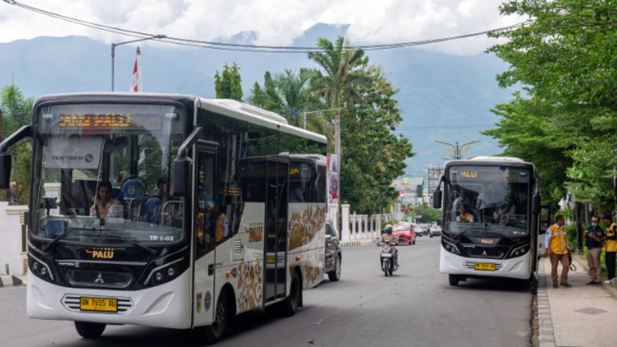 PNS dan ASN Palu Diwajibkan Naik Transportasi Umum Dua Kali Seminggu