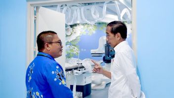 Muara Bungo Jambi地区医院的审查,Jokowi希望确保来自有益中心的Alkes基础设施