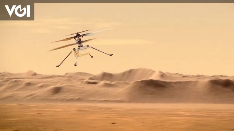 NASA’s Ingenuity Helicopter Prepares for Its Longest Flight on Mars