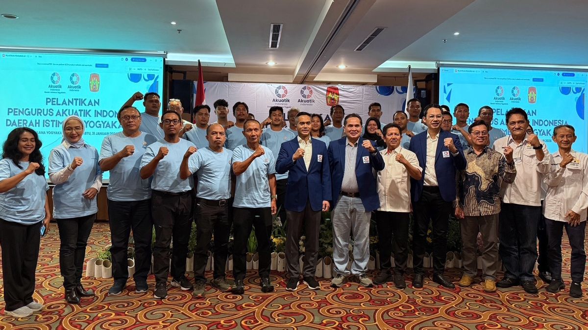 Pengurus Akuatik Indonesia Provinsi DIY Dilantik, Ini Pesan Ketua Umum Anindya Bakrie