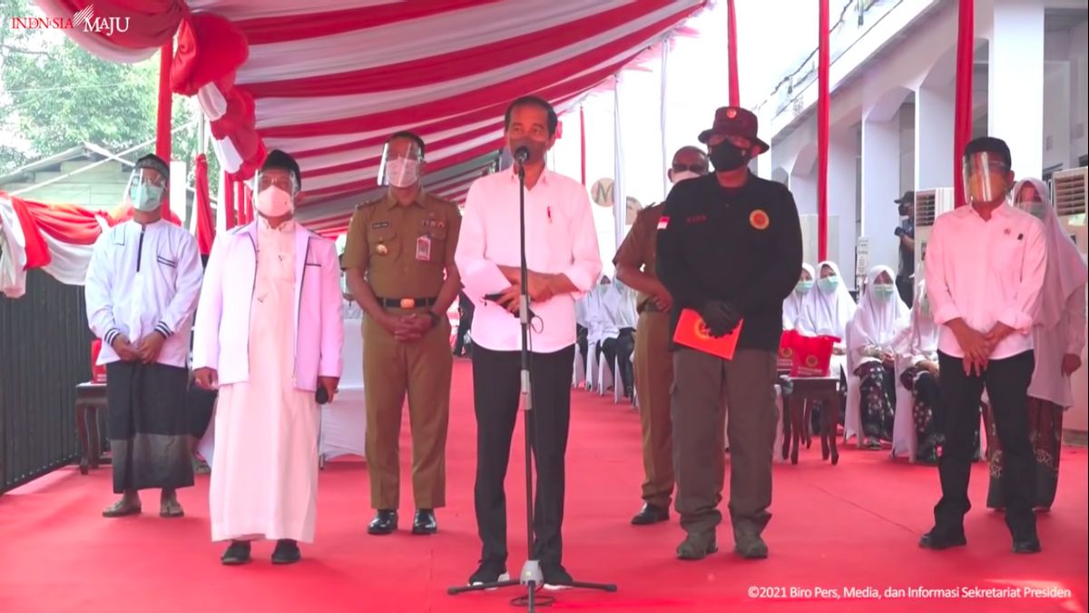 Viral! Un Jeune Homme De Tapanuli S’en Dit Ouvertement à Jokowi Veut « changer » La Position Du Ministre Coordinateur Luhut: « Soutenez Oui, Monsieur! »