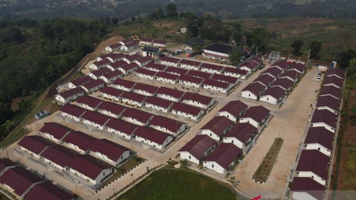 Cianjur摄政政府在Mande搬迁住宅区建造市场