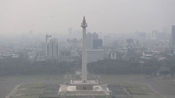 Kualitas Udara Jakarta Masuk Tiga Besar Terburuk di Dunia Jumat Pagi