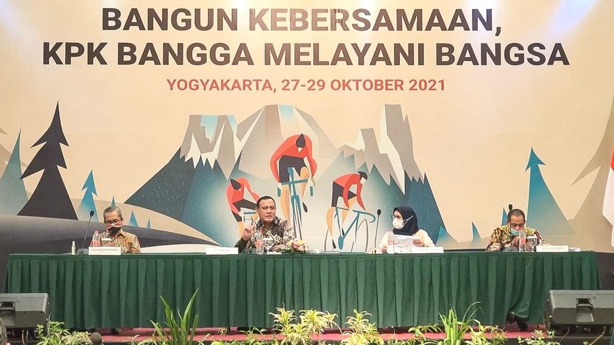 Optimis Capai Target Kinerja 2021, KPK Kaji dan Evaluasi Upaya Pemberantasan Korupsi