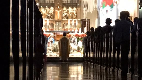 Malam Misa Natal, Gereja Katedral Jakarta Bertema ‘Pulanglah Mereka ke Negerinya’