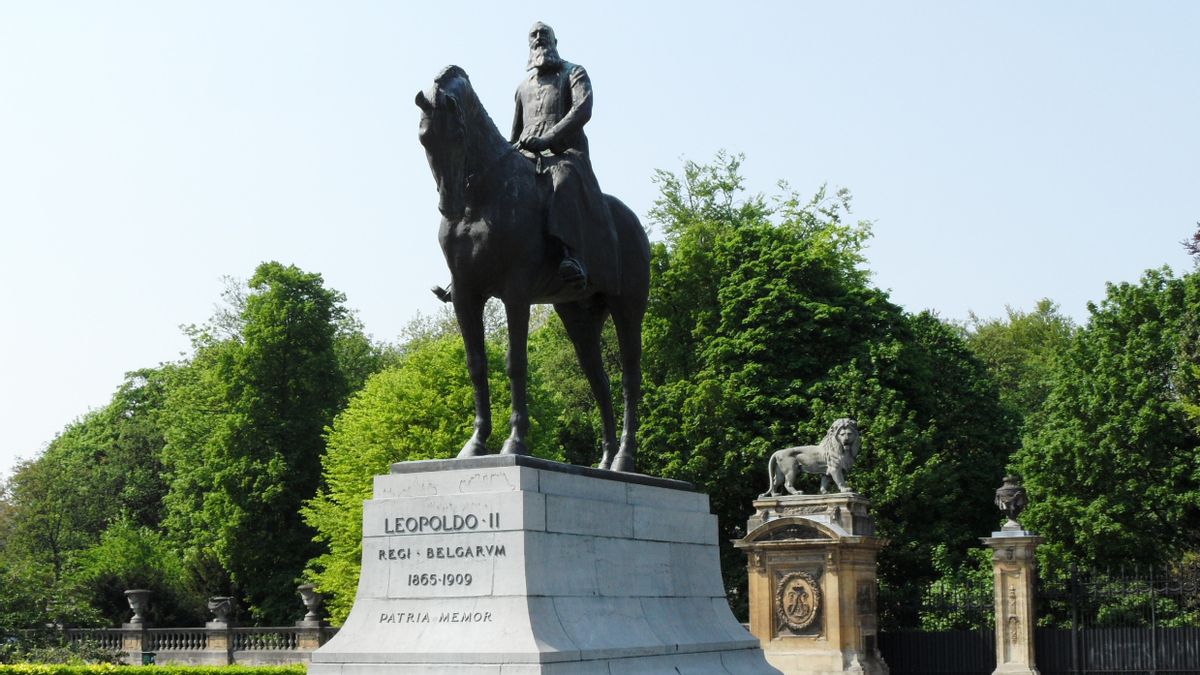 過去の罪のためにベルギーのレオポルド2世国王の解体計画