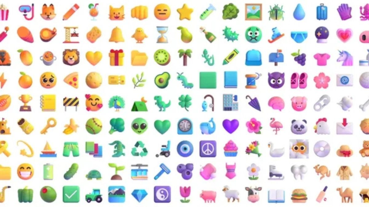 Microsoft Bawa Lebih dari 1.800 Emoji 3D Baru ke Teams