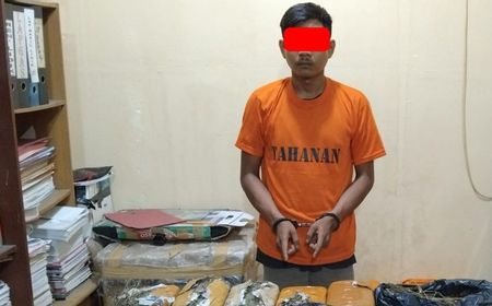 Pria di Siak Riau Diringkus Polisi karena Simpan Daun Ganja Kering 7 Kg