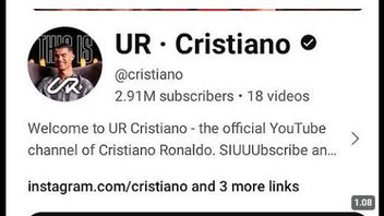 Cristiano Ronaldo lance sa chaîne YouTube, obtient des centaines de milliers d’abonnés en quelques heures