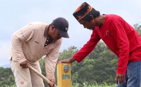 1 Juta Patok Tanah Serentak Dipasang Jumat 3 Februari Besok