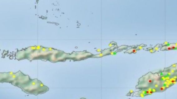 Il Y A 10 Points Chauds Surveillés Dans NTT, BMKG Demande Aux Citoyens D’être Vigilants, Ne Jetez Pas Les Mégots De Cigarettes Négligemment