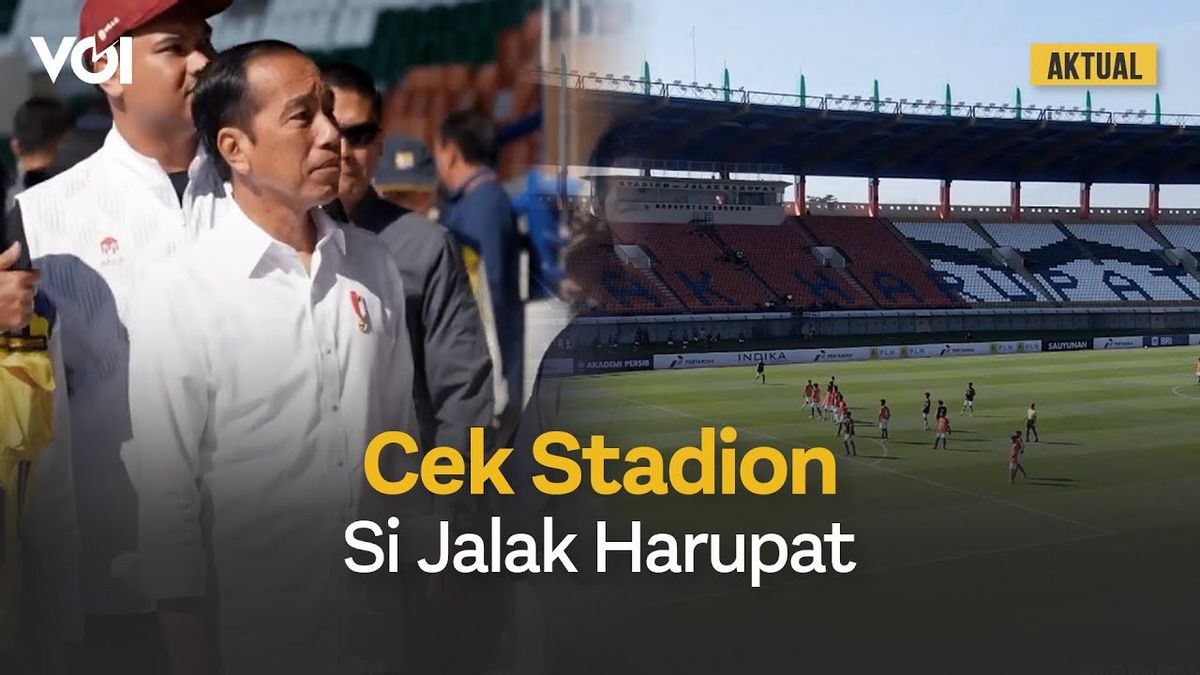 VIDEO: Ahead Of The U-17 World Cup, President Jokowi Reviews The Jalak Harupat Stadium