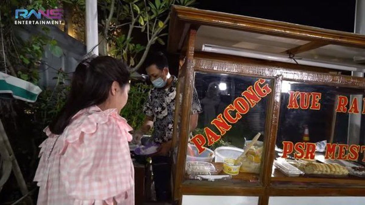 Ngidam Ala Sultan Andara, Nagita Slavina Bikin Pasar Jajan Dadakan di Rumah