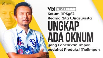 ak unique vidéo, Ketum APSyFI Redma Gita Wiraswasta Surprends production abondante mais parce que les importations sont ouvertes