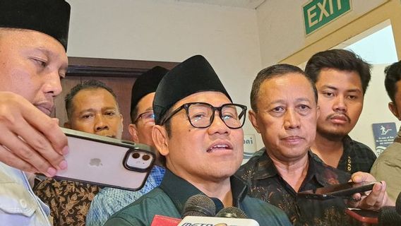 Muhaimin乐观地认为,AMIN在东爪哇获得最多声音,声称与Khofifah无关