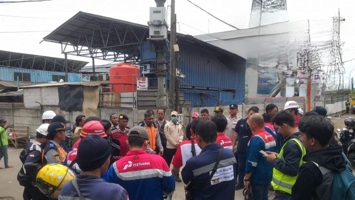 Pertamina's Gas Pipe In Plumpang Leaks, The Cause Is Allegedly Due To PDAM Pipe Development