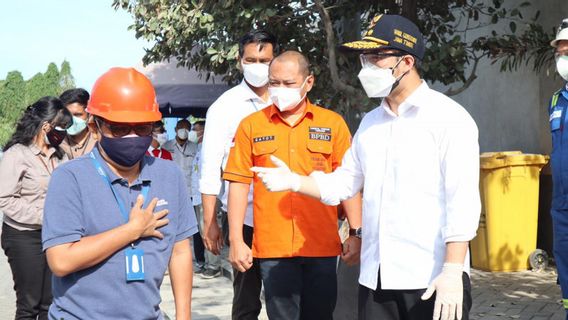 Wagub Emil Dardak Pastikan Stok Oksigen di Jatim Mencukupi