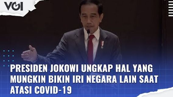 VIDEO: President Jokowi Reveals Things That Might Make Other Countries Envy When Overcoming COVID-19