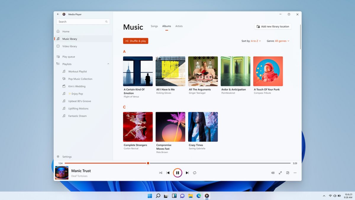 مايكروسوفت بإصلاح ويندوز ميديا بلاير مشغل الموسيقى التطبيق، بما في ذلك اسمها