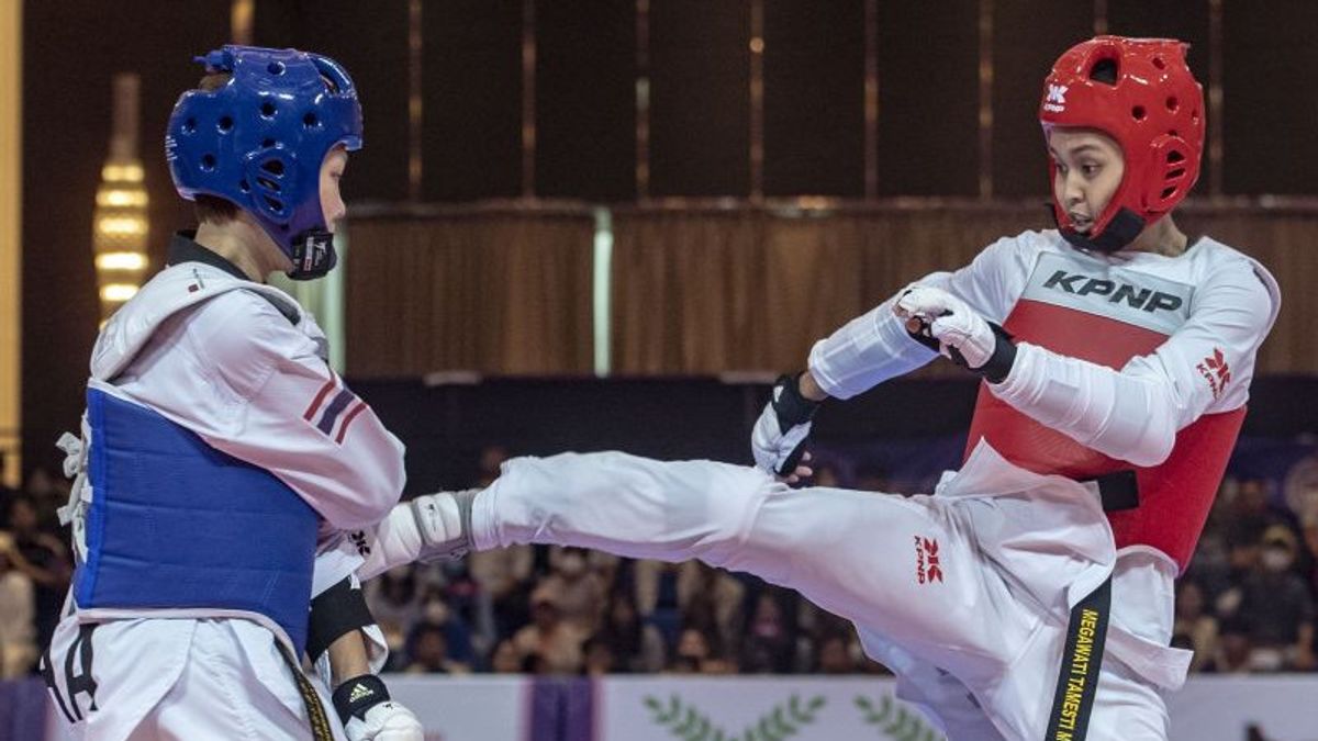 Not Given A Gold Medal Target For The 2023 SEA Games, Megawati Instead Saves Taekwondo Indonesia's Face