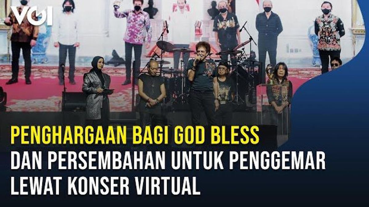 VIDÉO: Bonne Nouvelle De Godbless, Après Avoir Reçu Un Prix De Jokowi, Ils Organiseront à Nouveau Un Concert Virtuel