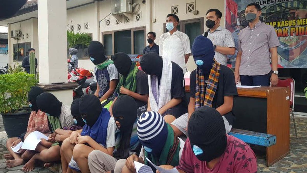 2 Kelompok Remaja di Semarang Janji Tawuran Gunakan Sarung Lewat Medsos, Ujungnya Diamankan Polisi