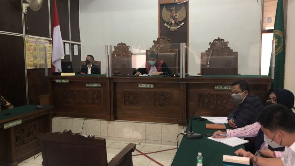 Enquête De KPK Conformément à La Loi, PN Jaksel Rejette Le Procès Du Régent De Kuansing Off Andi Putra