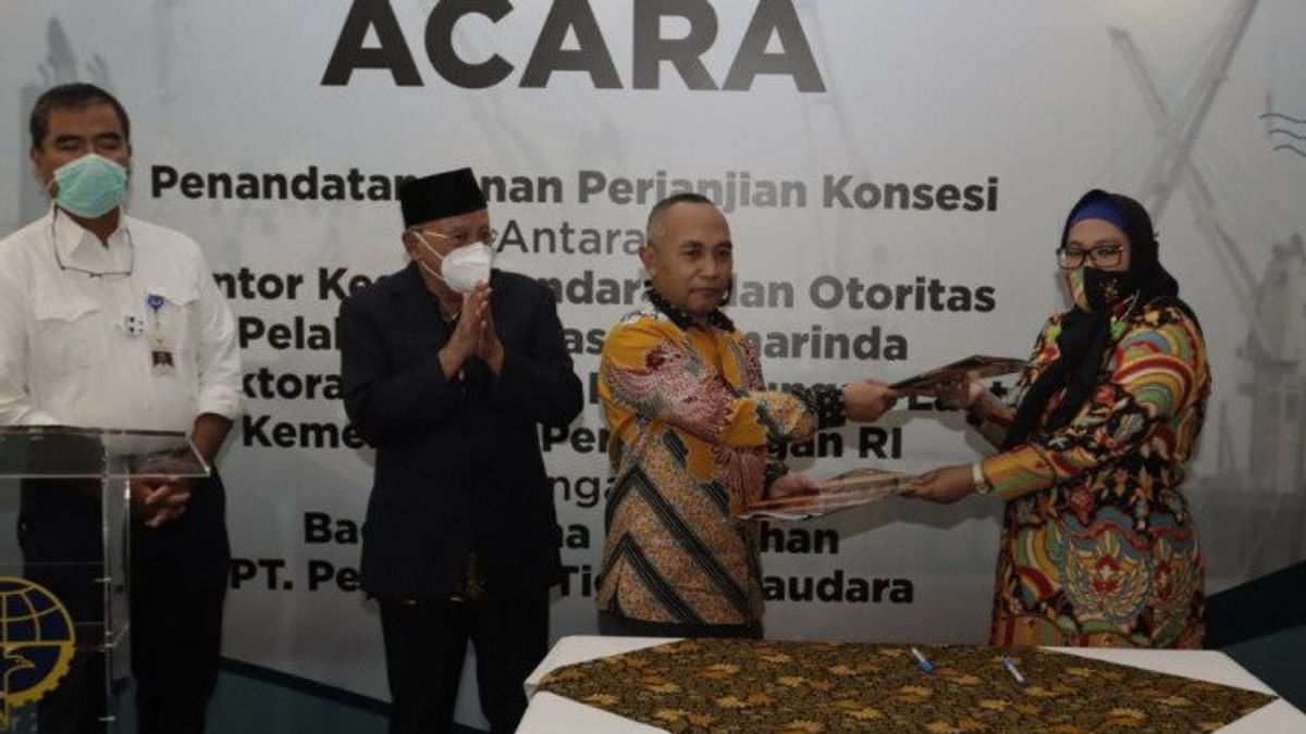 Ministry Of Transportation Signed Concession With PT Pelabuhan Tiga Bersaudara